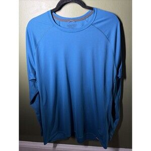 Patagonia Long Sleeve Lightweight Capilene Cool Men XL Blue
